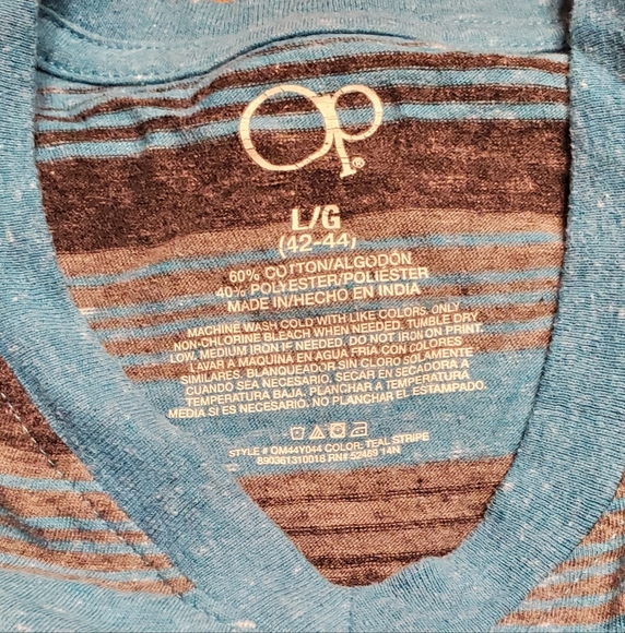 Op T-Shirts in Green, Purple, and Blue - Picture 5 of 15